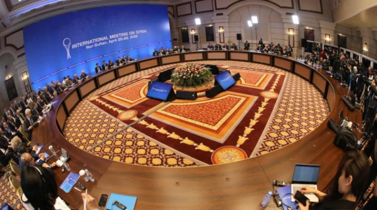 Kazakistan’da Suriye’ye yönelik Astana müzakerelerin (EPA)