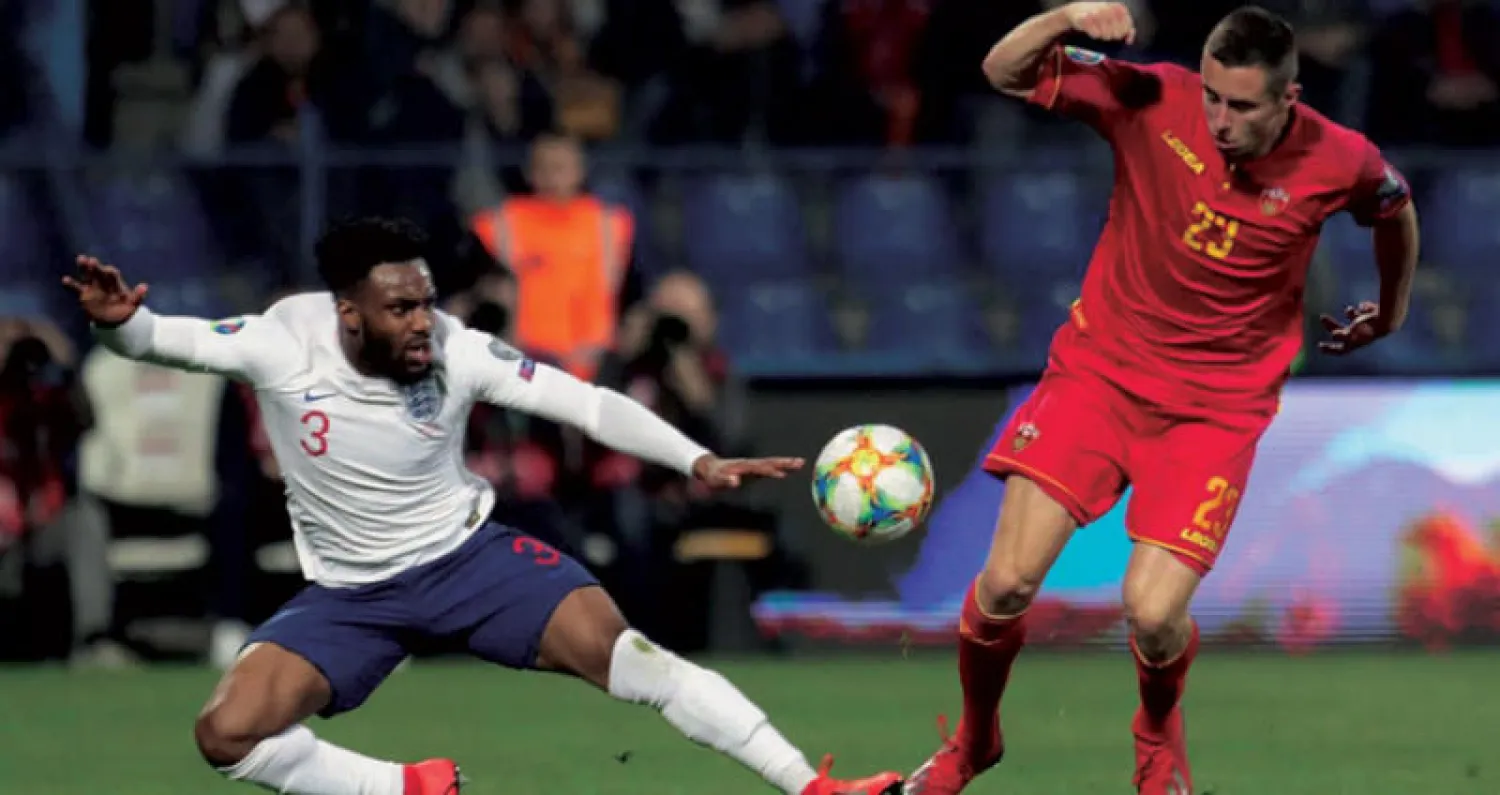 داني روز تعرض لهتافات عنصرية في مواجهة إنجلترا أمام مونتينيغرو (الشرق الأوسط)