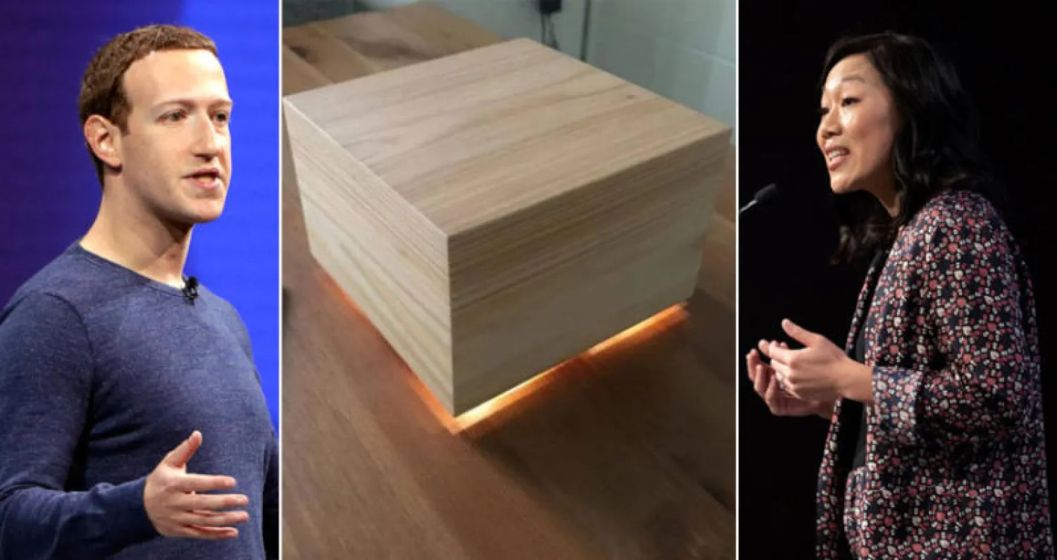 مارك زوكربيرغ وزوجته بريسيلا و«صندوق النوم» - («إنستغرام»)