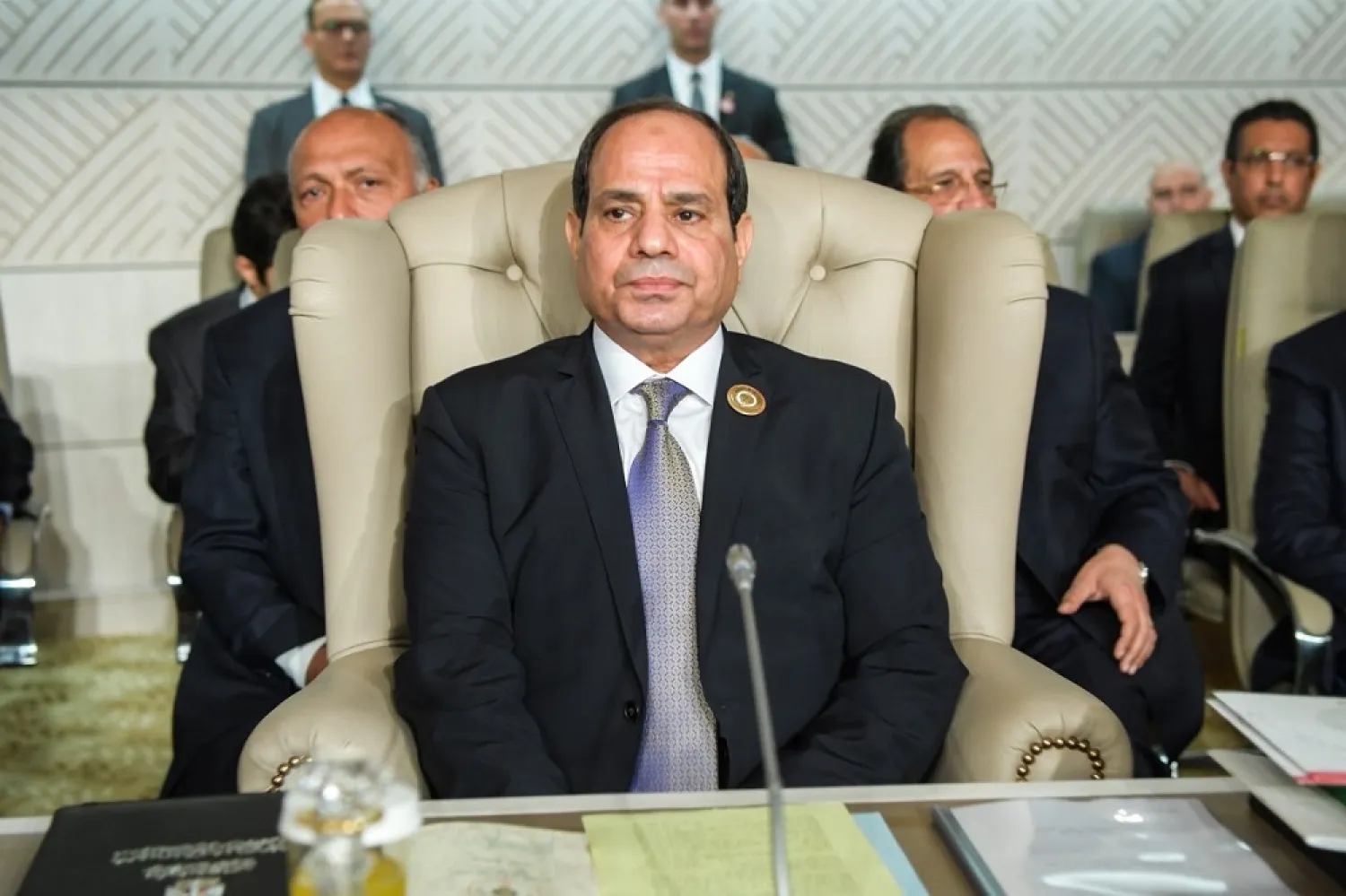 Egyptian President Abdul Fattah al-Sisi. (AFP)
