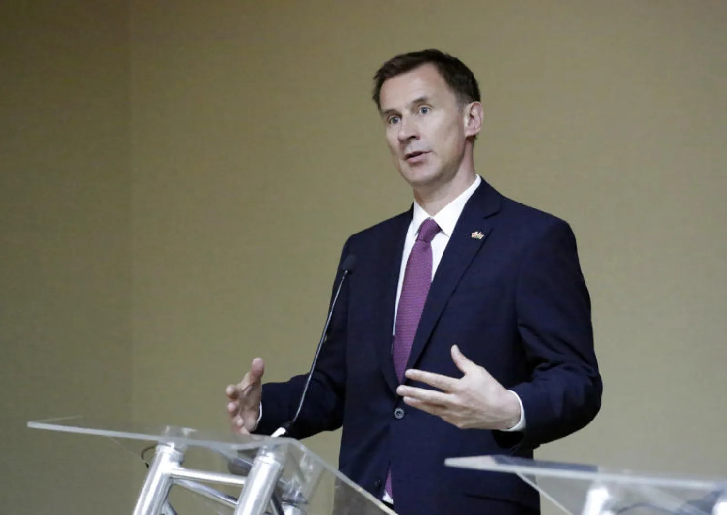 وزير الخارجية البريطاني جيريمي هانت (أ. ب)