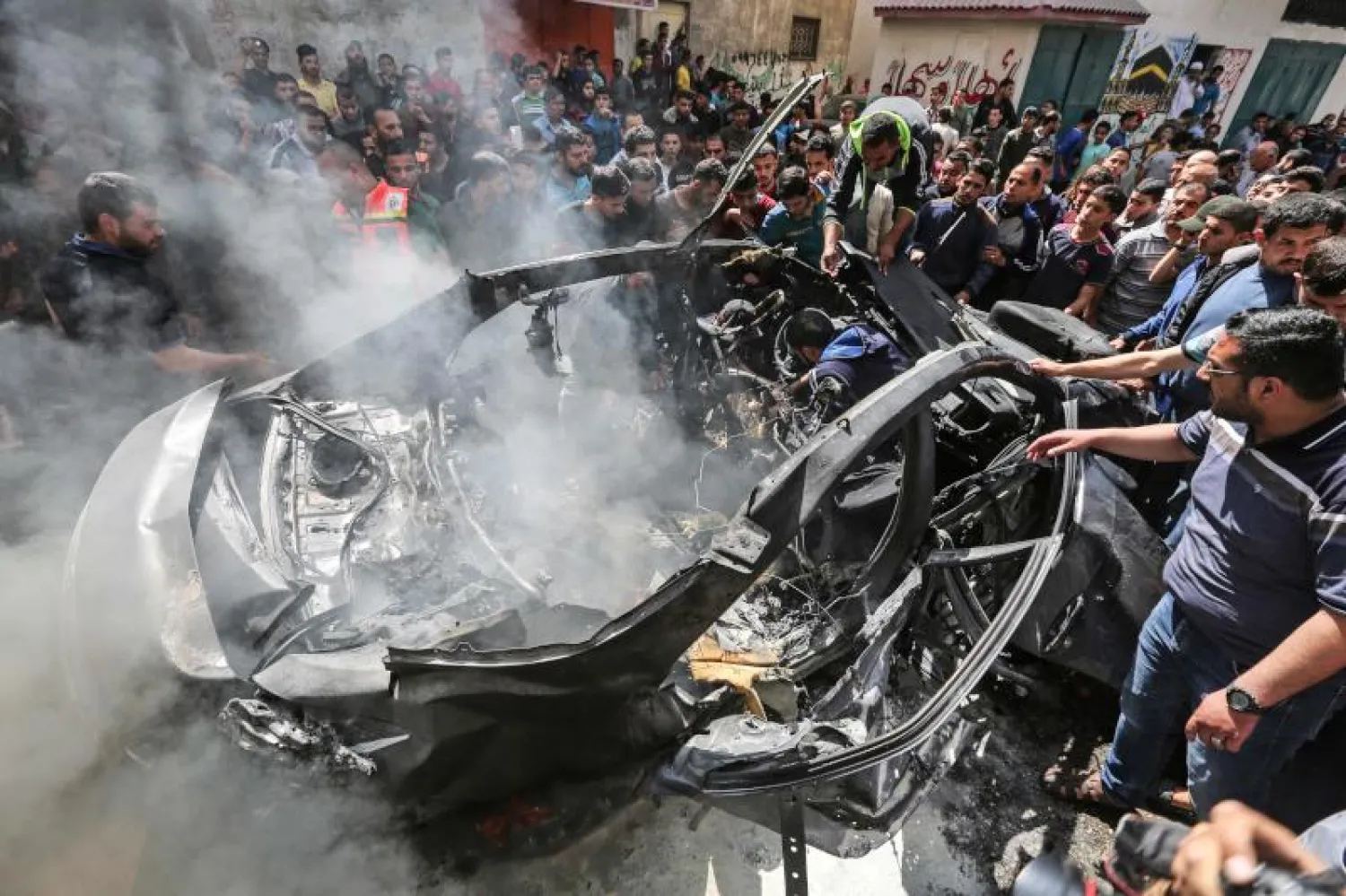 ارتفاع حصيلة الغارات على غزة في ثالث أيامها