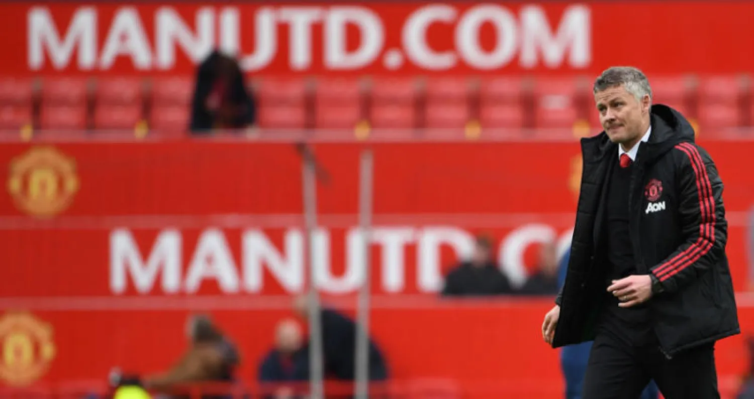 سولسكاير يرى أن كثيراً من لاعبي يونايتد الحاليين لن يكون لهم مستقبل مع الفريق (أ.ف.ب)