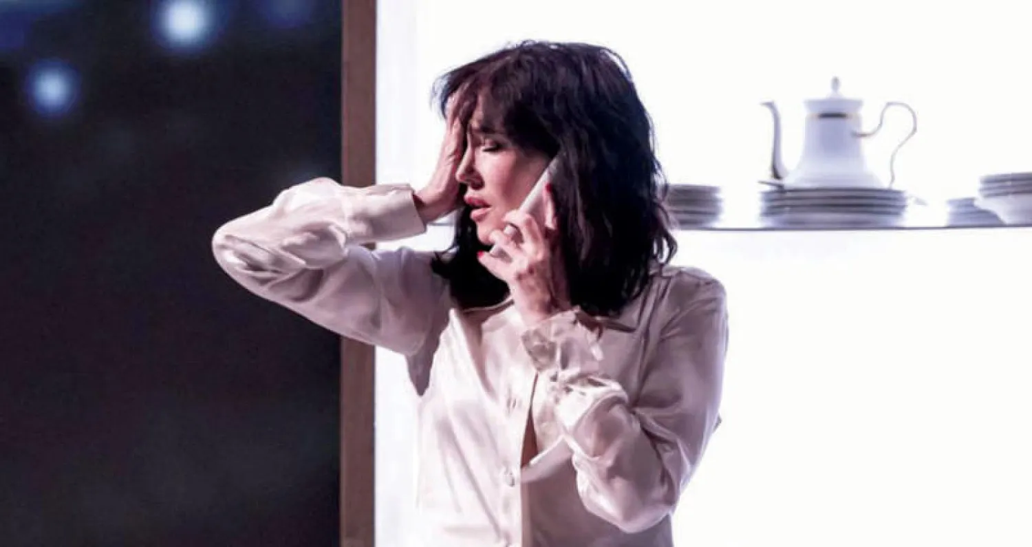 إيزابيل أدجاني تتمرن على «ليلة الافتتاح»