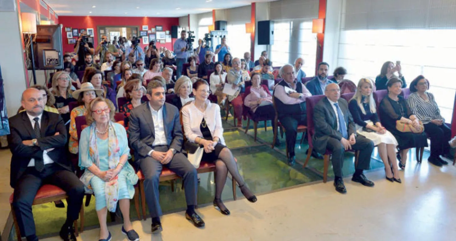 جانب من المؤتمر الصّحافي للإعلان عن برنامج مهرجانات بيبلوس