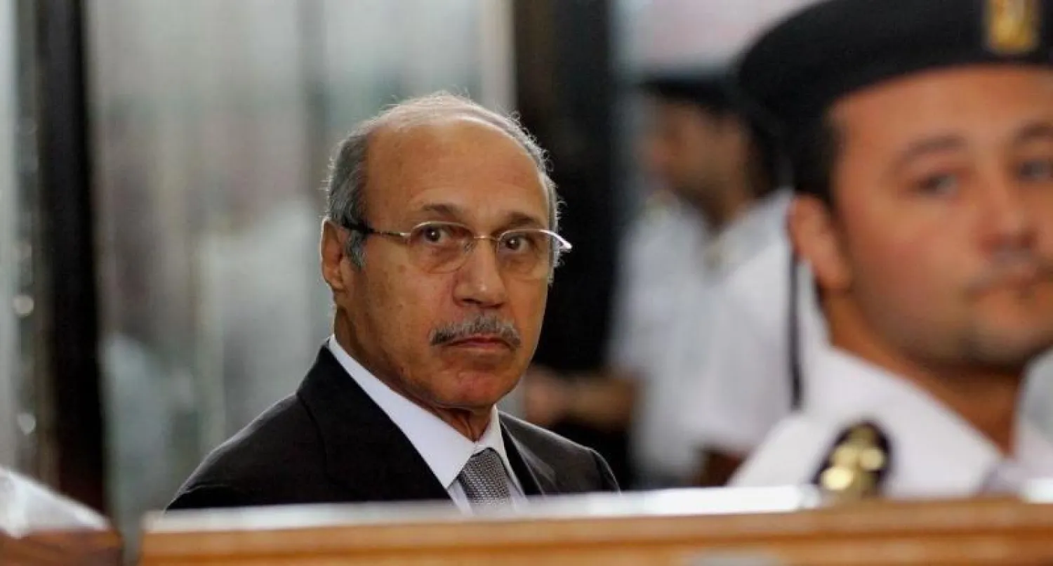 حبيب العادلي أثناء مراحل المحاكمة (أرشيفية)