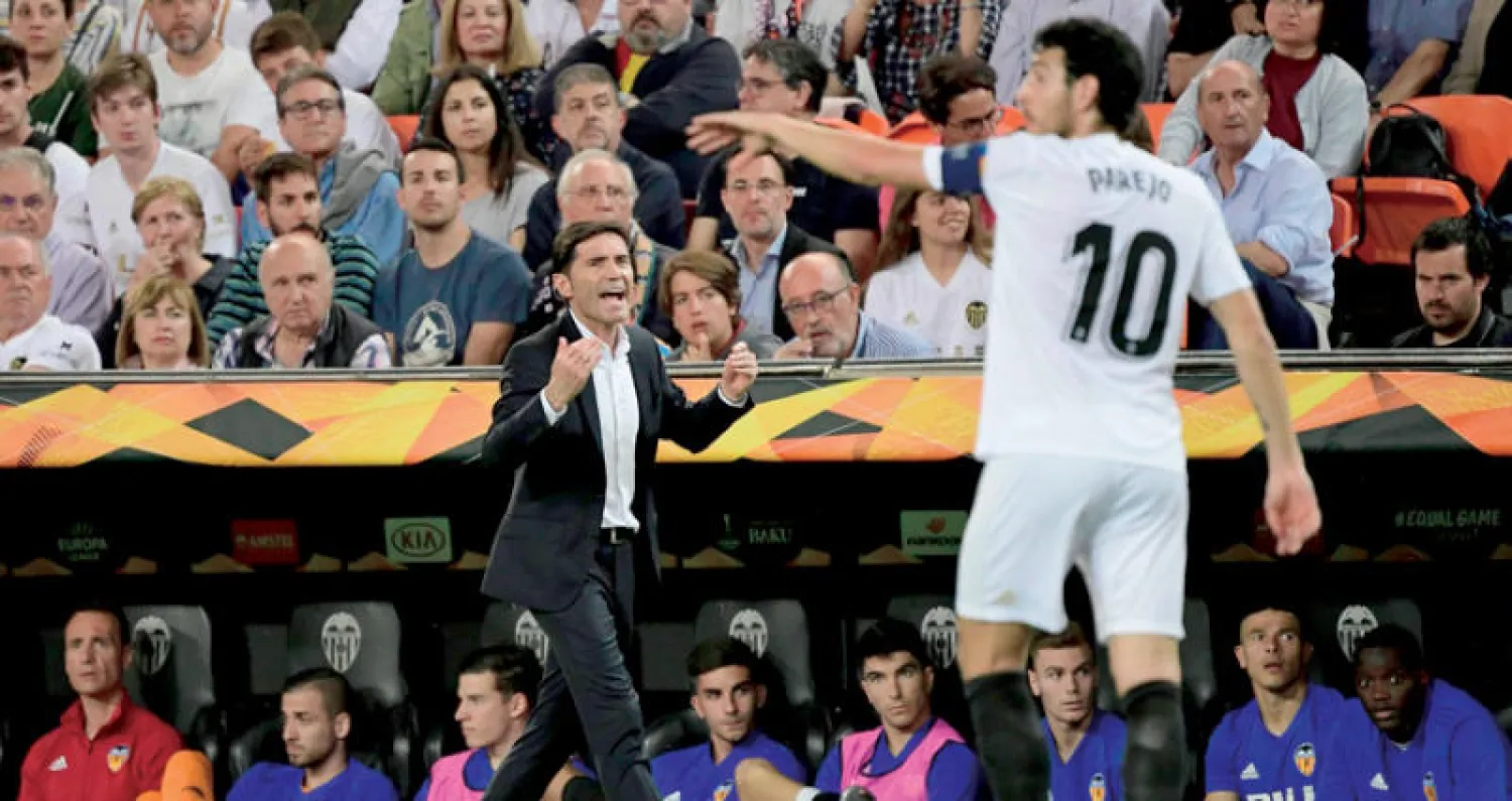 مارسيلينو مدرب فالنسيا (أ.ف.ب)