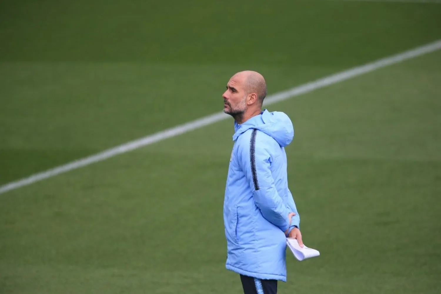 Manchester City manager Pep Guardiola. (AFP)