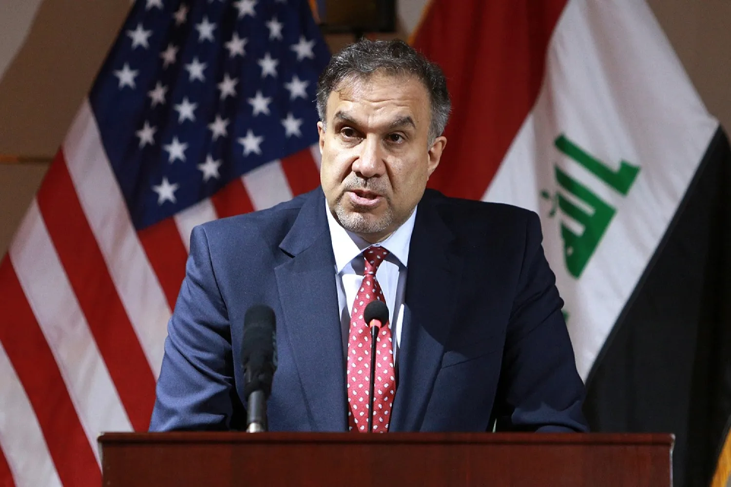 Iraq's Minister of Electricity Luay al-Khatteeb. (Getty Images)