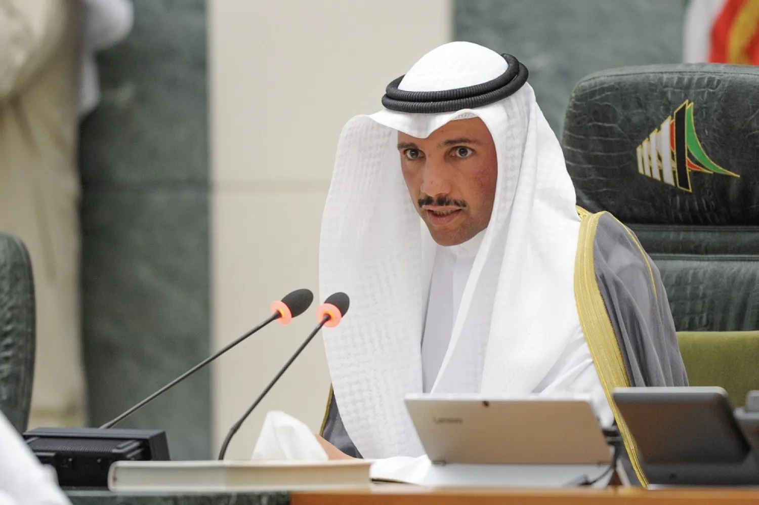 Kuwait National Assembly Speaker Marzouq al-Ghanim. (KUNA)