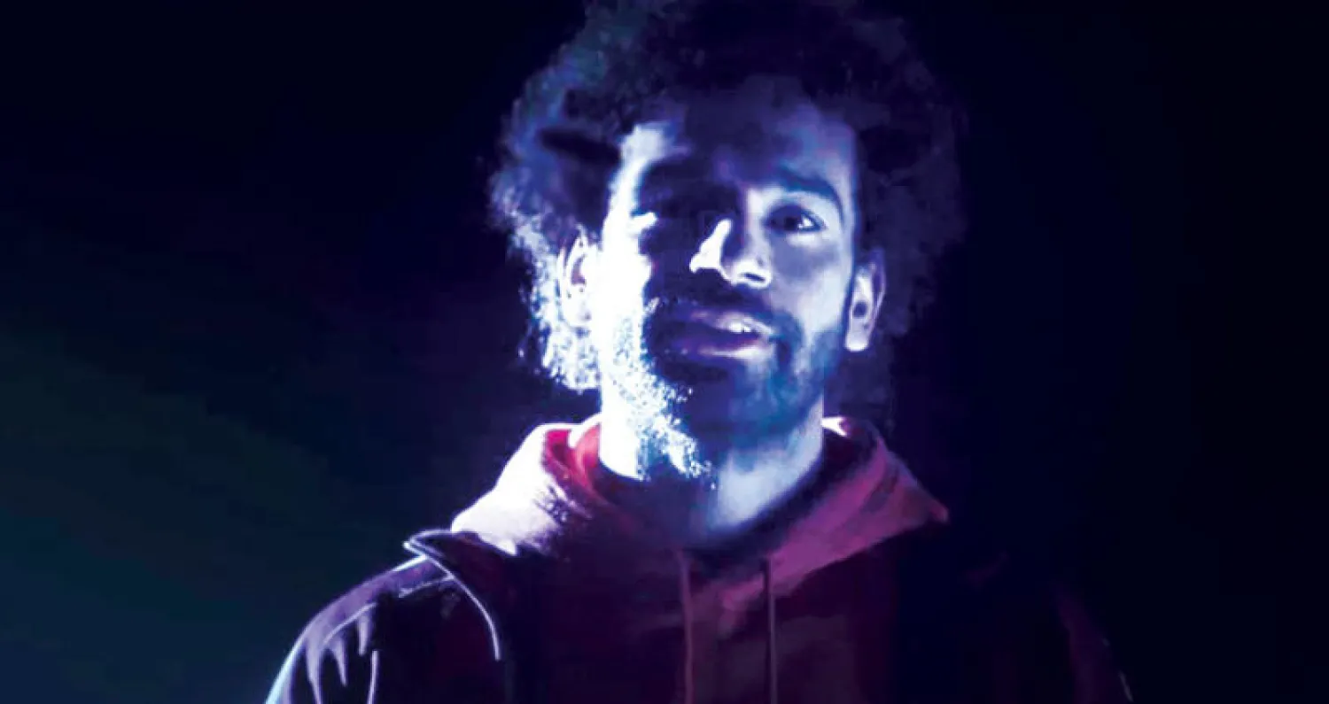 صلاح في إعلان «الحياة أحلى من غير تدخين»