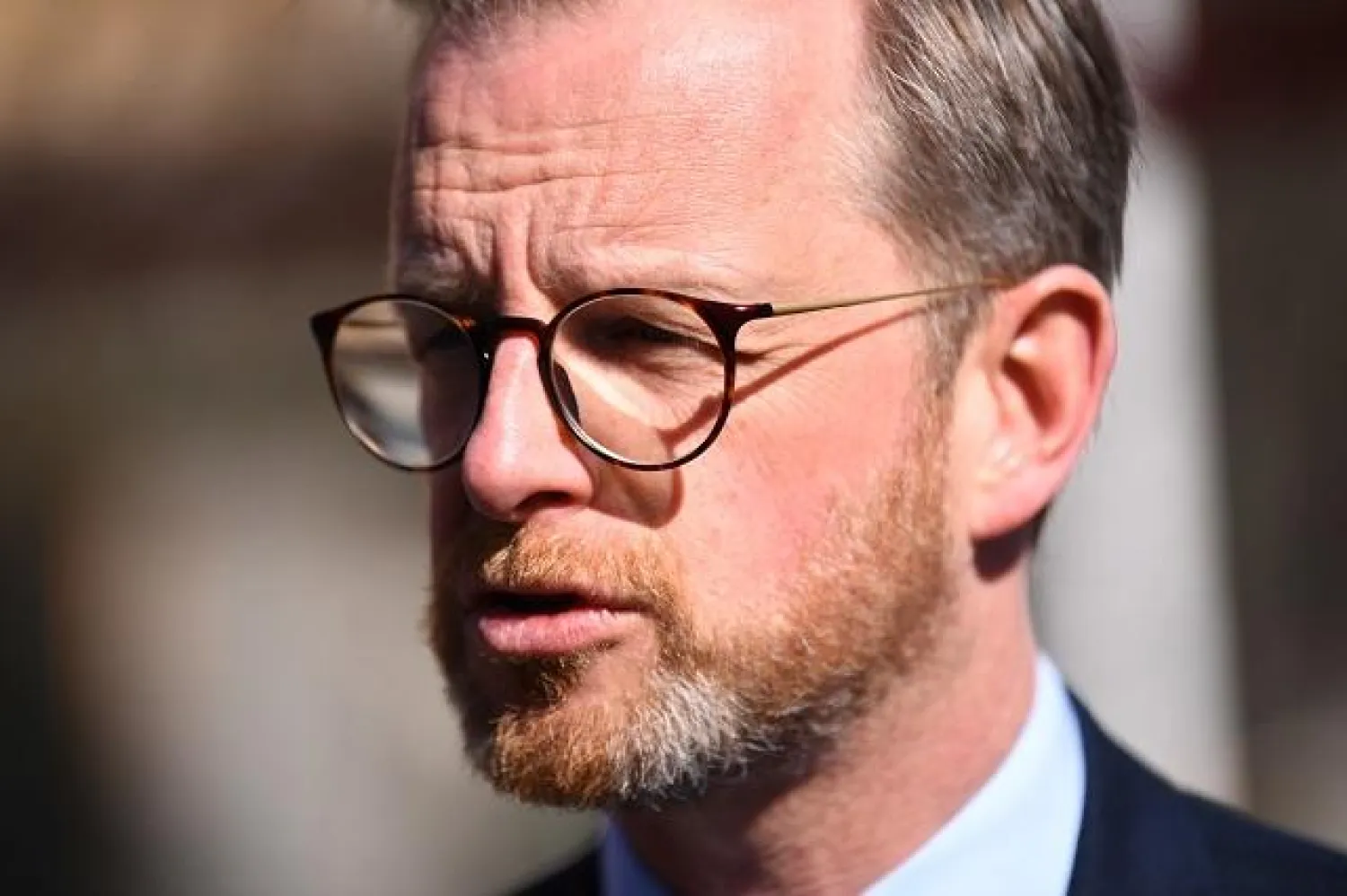 وزير الداخلية السويدي ميكائيل دامبرغ (صورة أرشيفية)