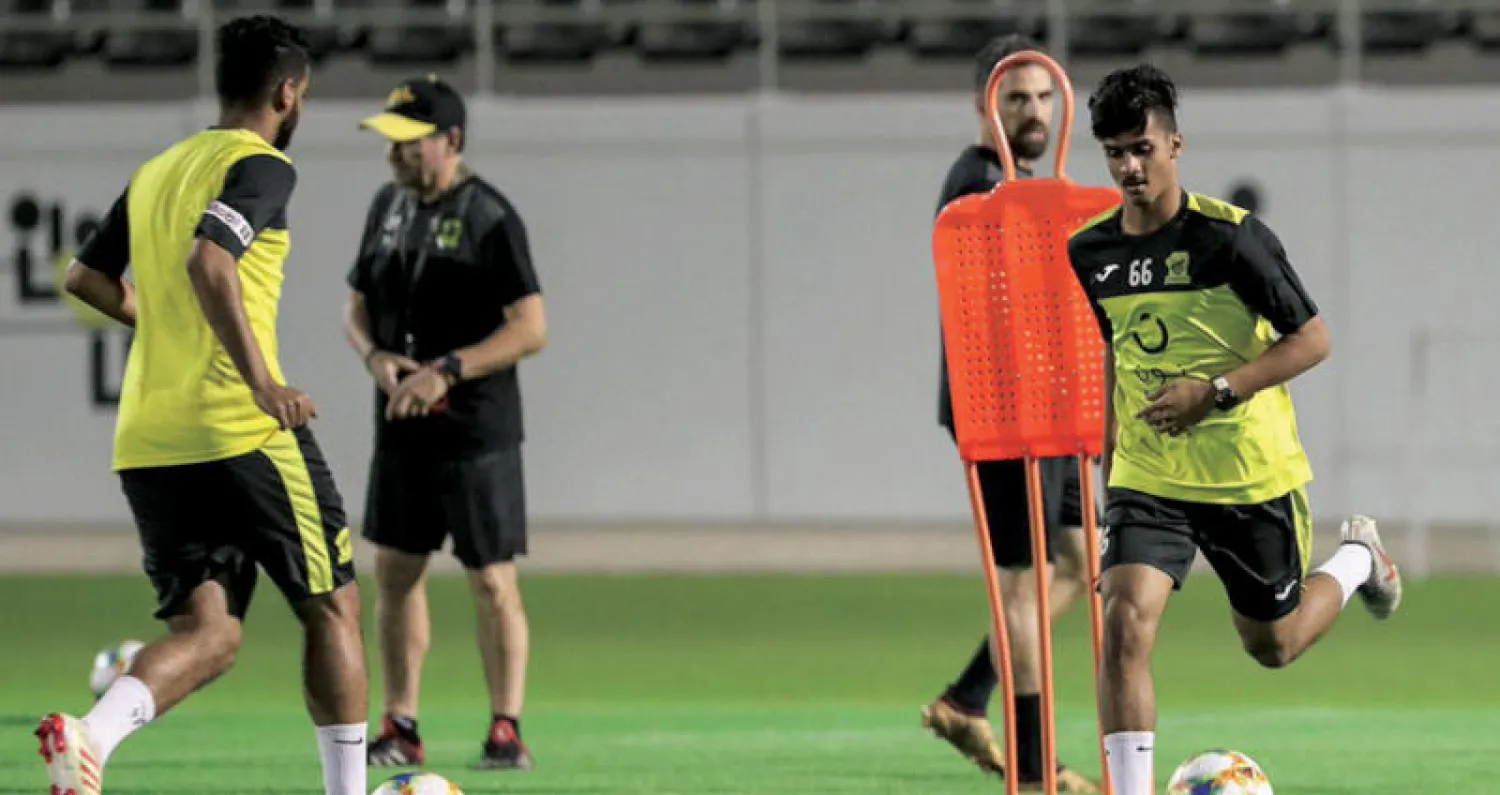 من تدريبات الاتحاد الأخيرة (الشرق الأوسط)