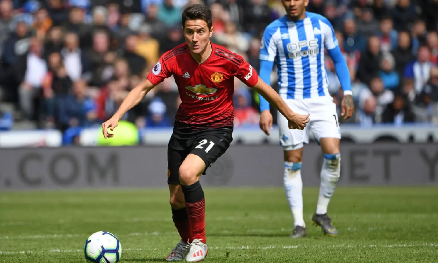 Ander Herrera’s farewell video has upset Manchester United’s fans as he prepares for a free transfer to Paris Saint-Germain and a reportedly lucrative three-year contract. Photograph: Paul Ellis/AFP/Getty Images