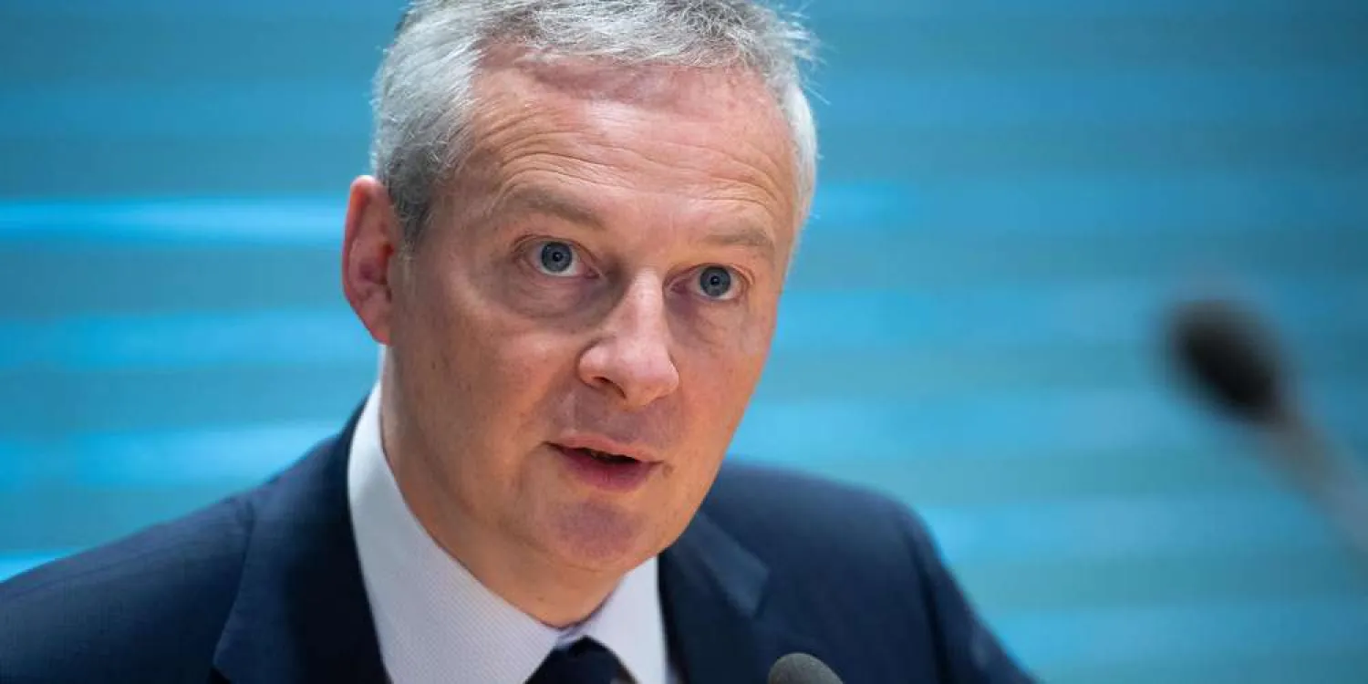 French Finance Minister Bruno Le Maire. (AFP)