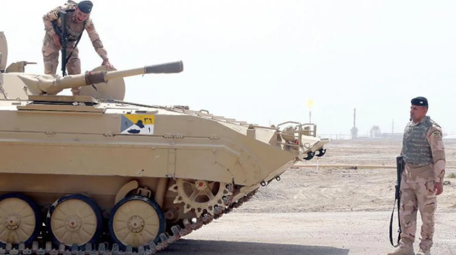 ABD’nin Basra eyaletinde ExxonMobil şirketinin tarafından faaliyet gösteren Kurna -1 petrol sahası (Reuters)