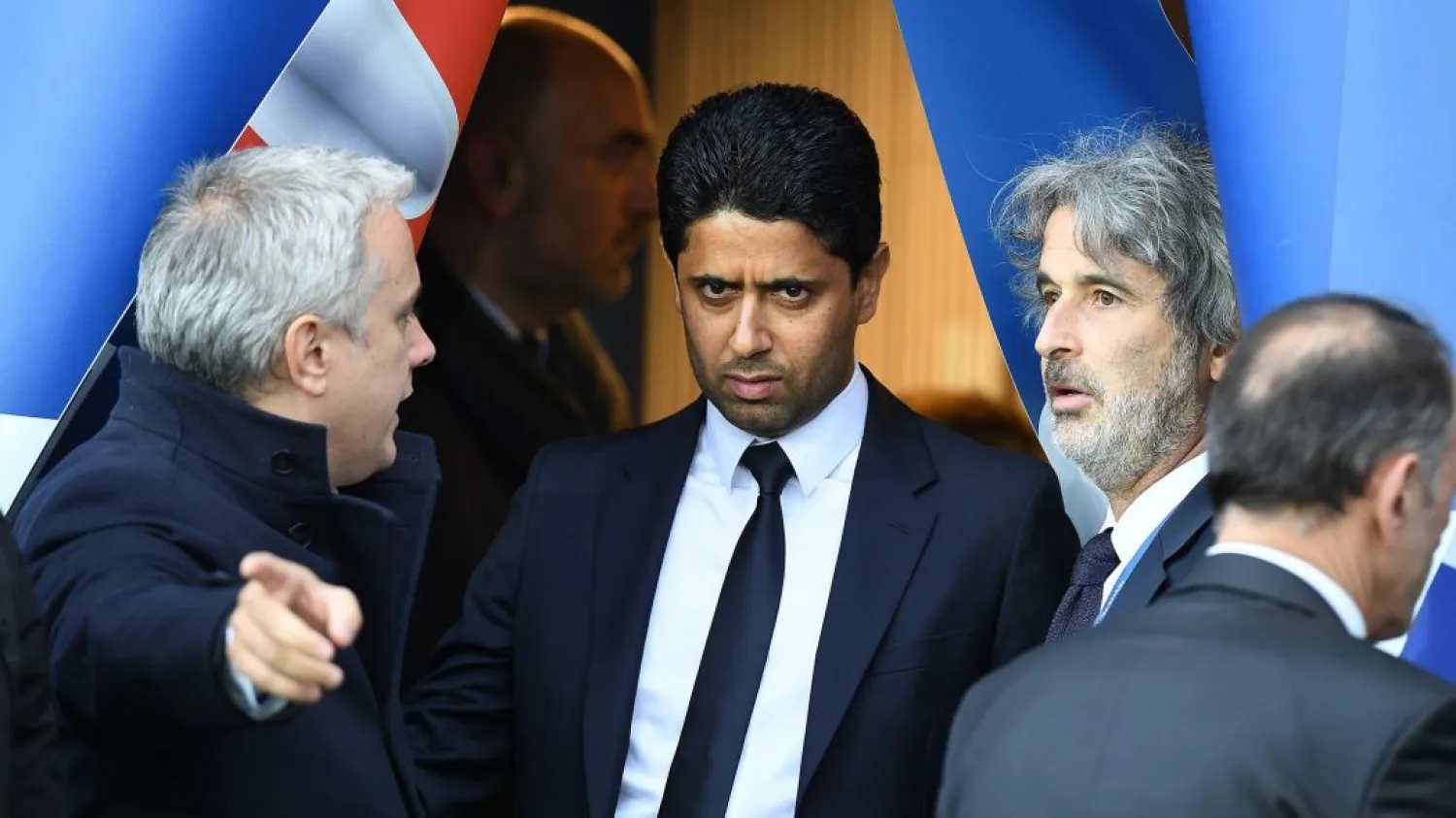 PSG president Nasser al-Khelaifi. (AFP)