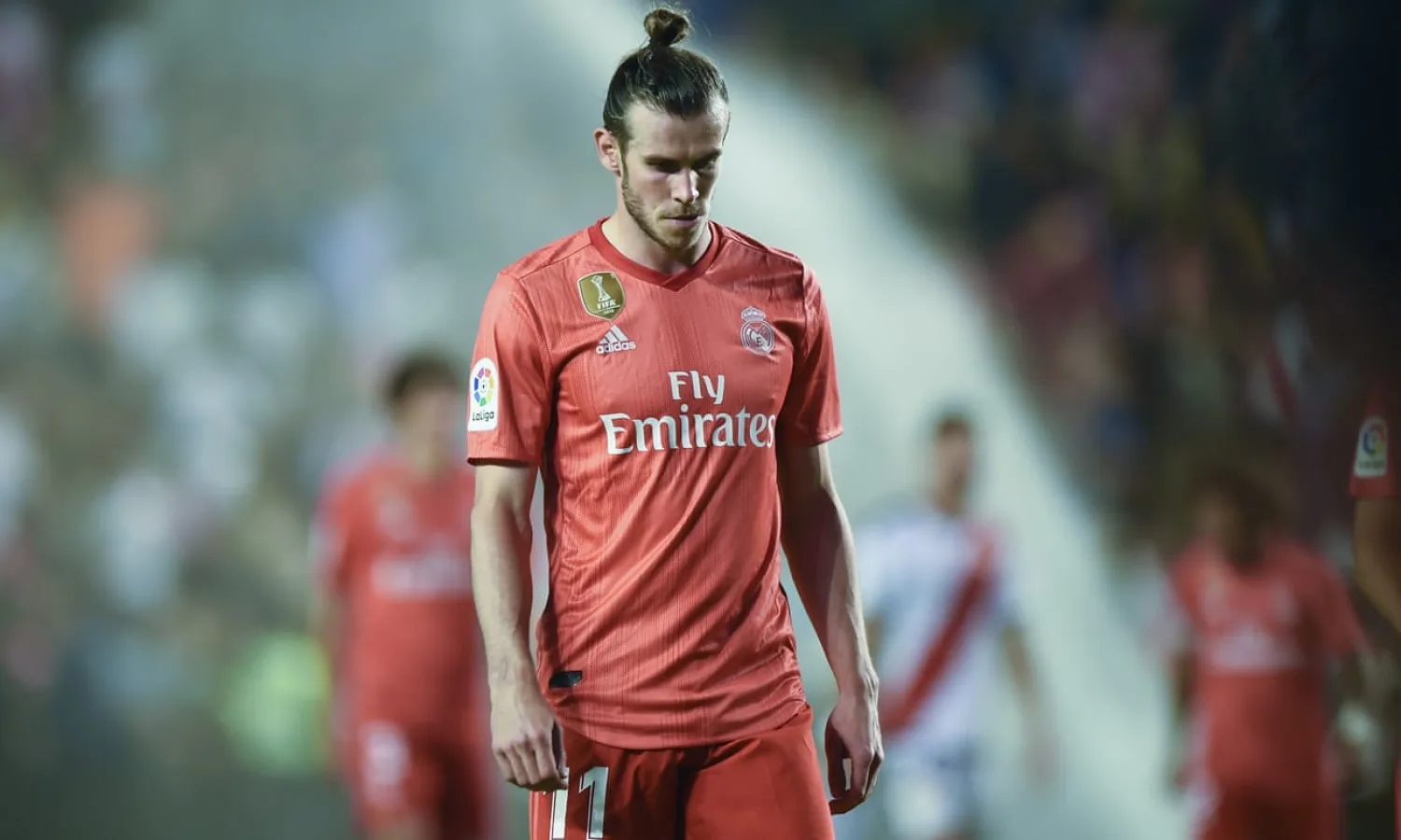  Gareth Bale’s limited appearances since Zinedine Zidane returned to the Bernabéu amount to a simple message from the Frenchman: leave. Photograph: Denis Doyle/Getty Images
