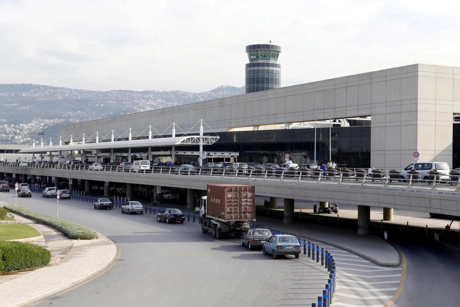 A general view shows Beirut's international airport, Lebanon. (Reuters)