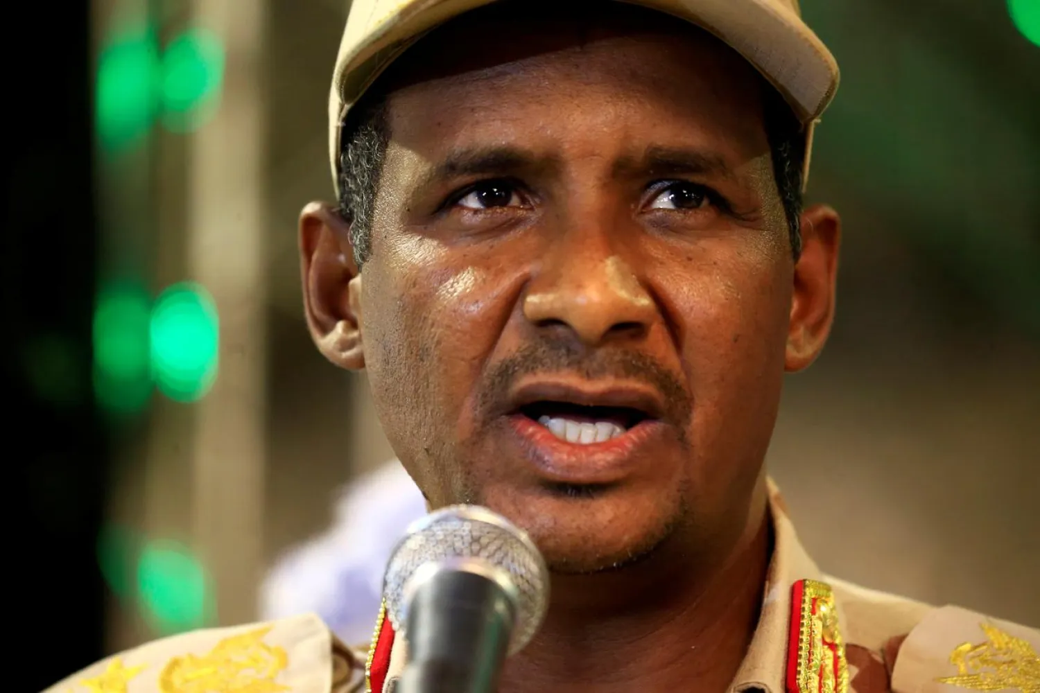 Deputy head of Sudan’s Transitional Military Council Lieutenant General Mohamed Hamdan Dagalo. (Reuters)