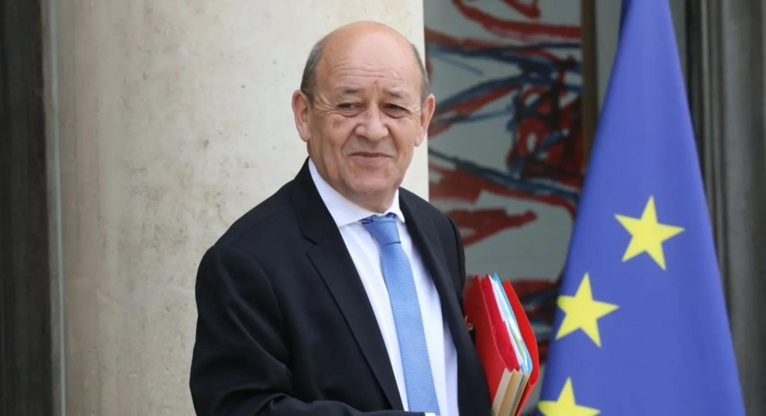 French Foreign Minister Jean-Yves Le Drian. (AFP)