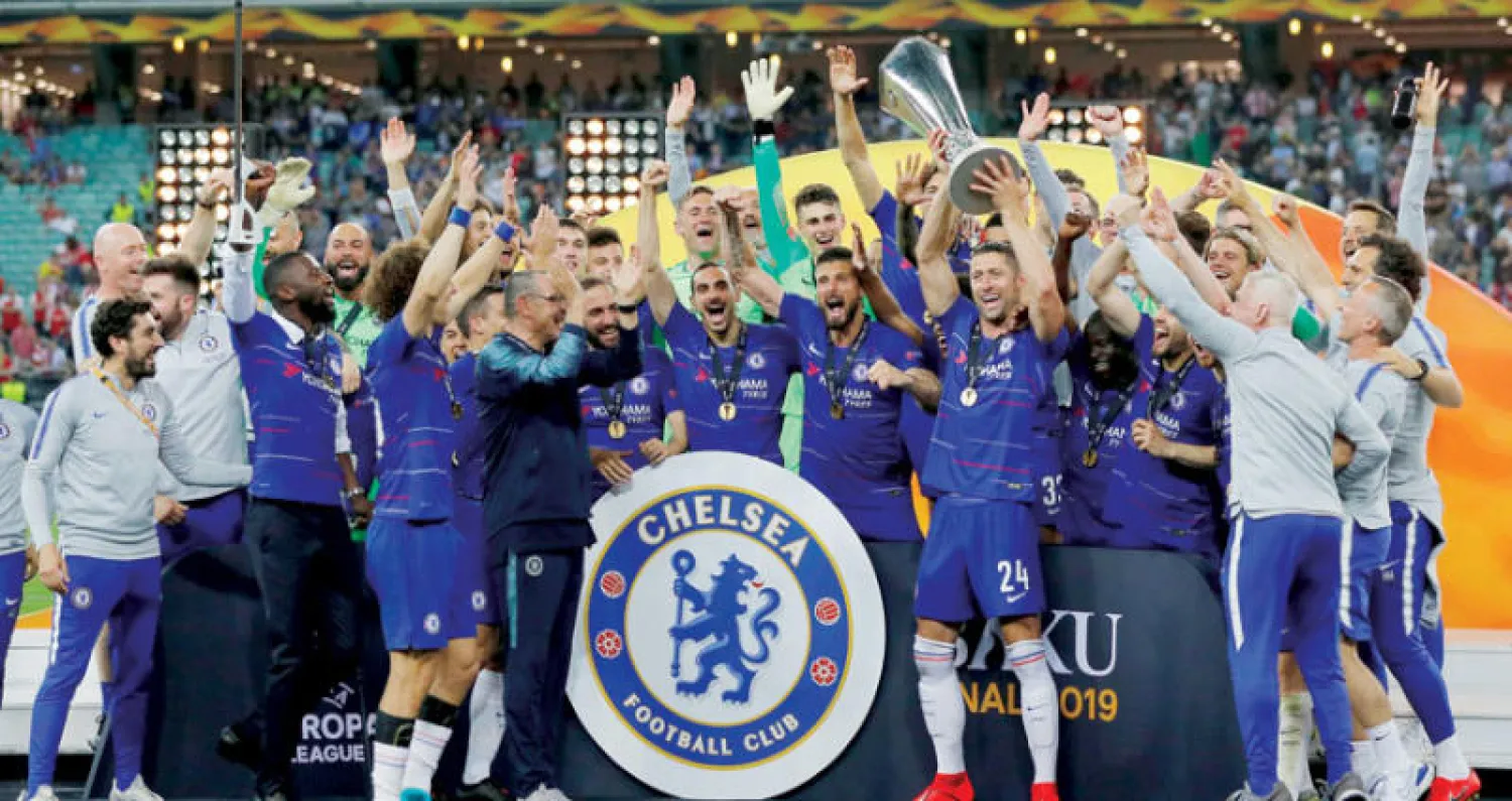 تشيلسي يسحق آرسنال  ويُتوج بطلاً للدوري الأوروبي