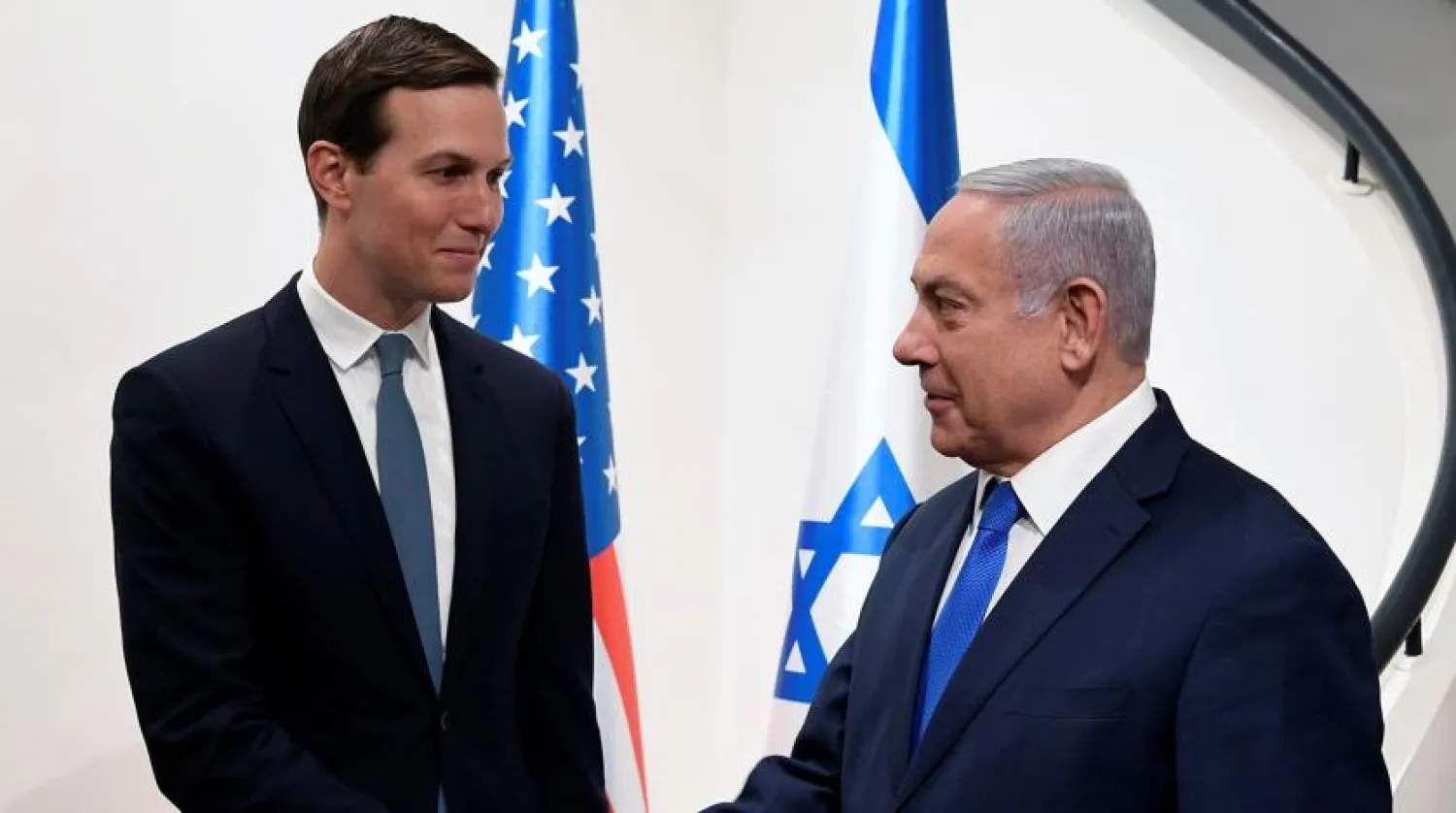 Netanyahu meets Kushner. Reuters photo