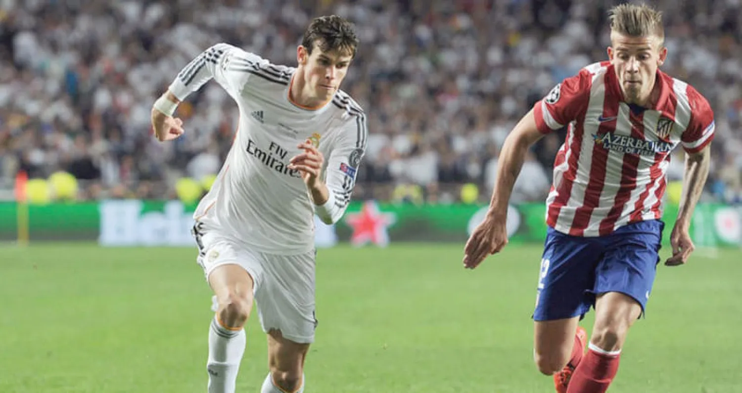 ألدرفيريلد وغاريث بيل مهاجم الريـال في نهائي 2014