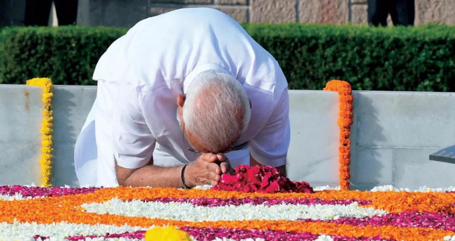 خطاب مودي أسعد كثيرين إلا أن الواقع الفعلي لم يتغير منه شيء مع مواصلة جرائم الكراهية ضد الأقلية المسلمة في البلاد (إ.ب.أ)