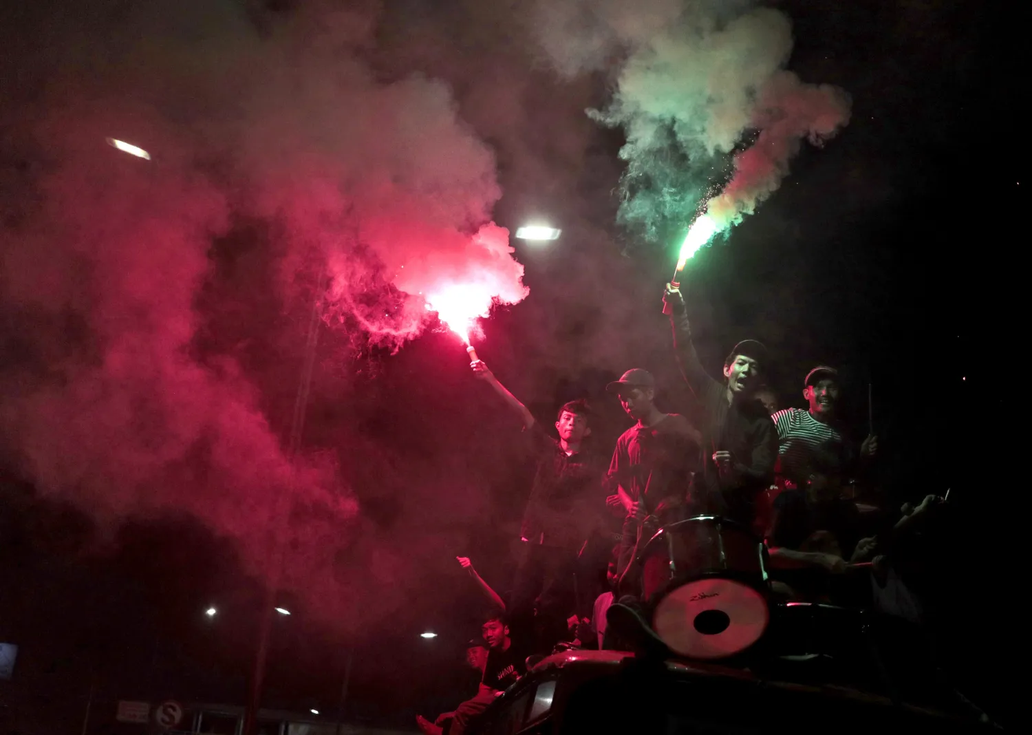 عيد الفطر في إندونيسيا (أ.ب)