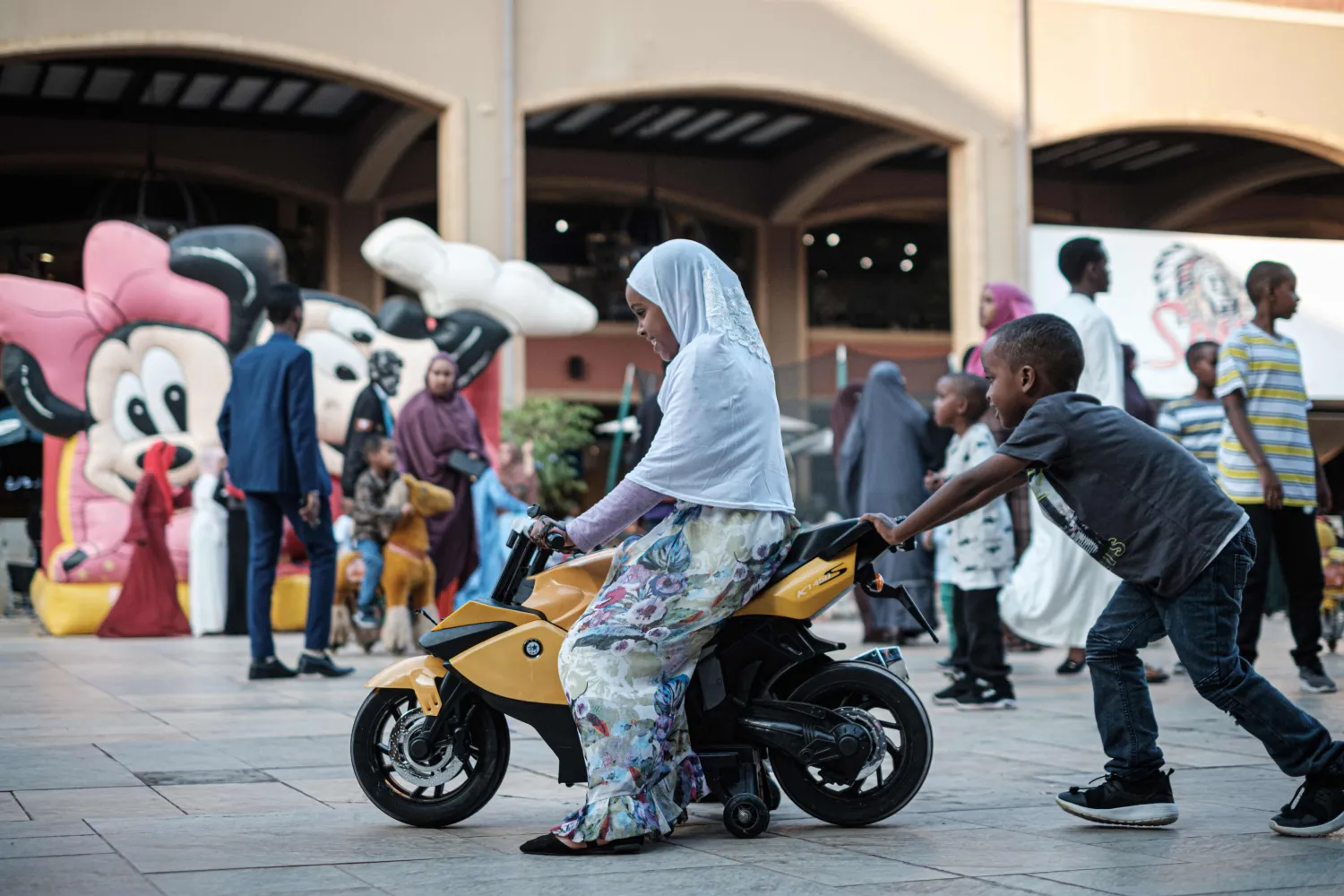 عيد الفطر في نيروبي - كينيا (أ.ف.ب)