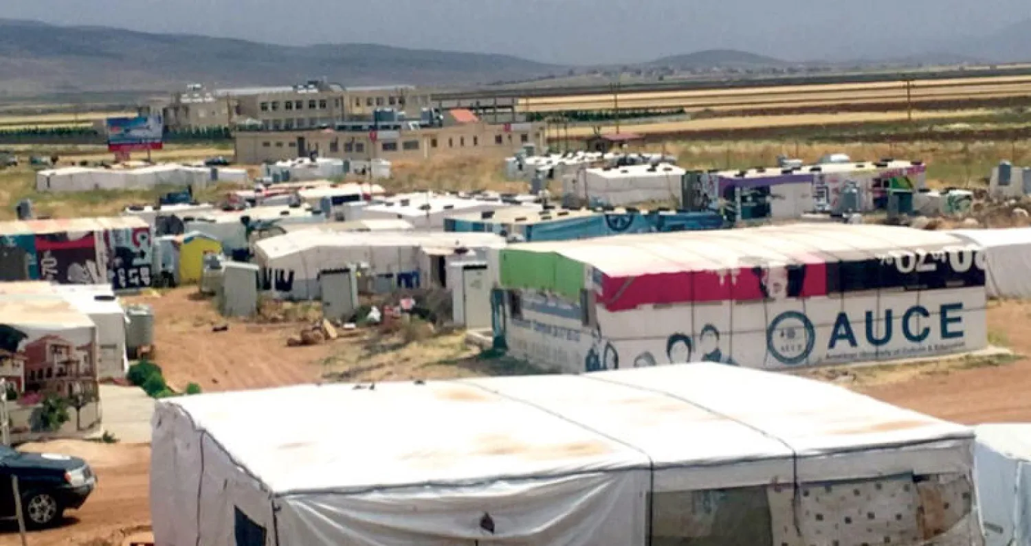 مخيم النازحين في دير الأحمر (تصوير: حسين درويش)