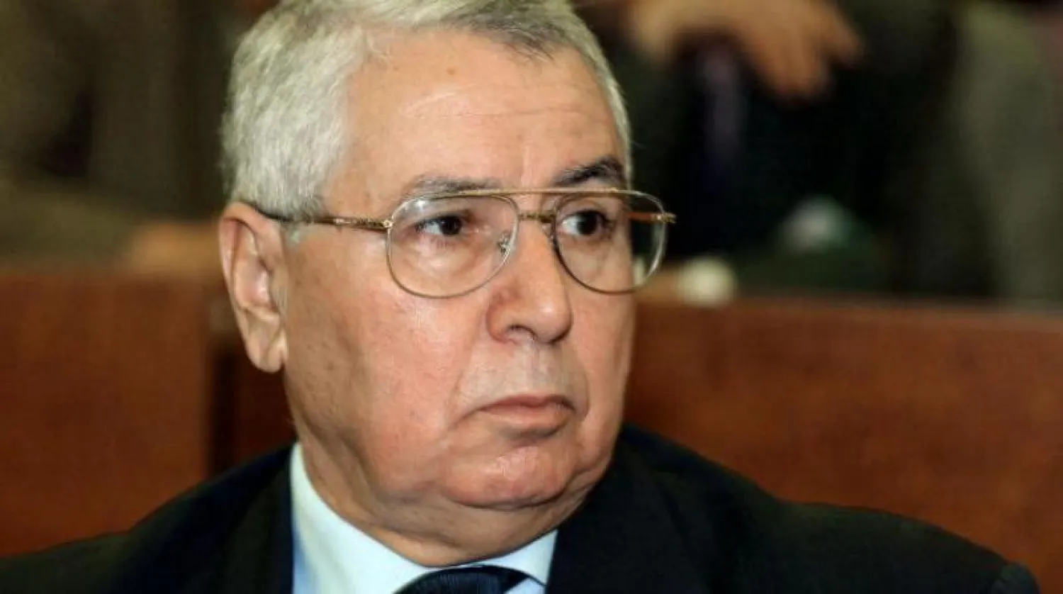 الرئيس الجزائري الانتقالي عبد القادر بن صالح (صورة أرشيفية - أ.ف.ب)