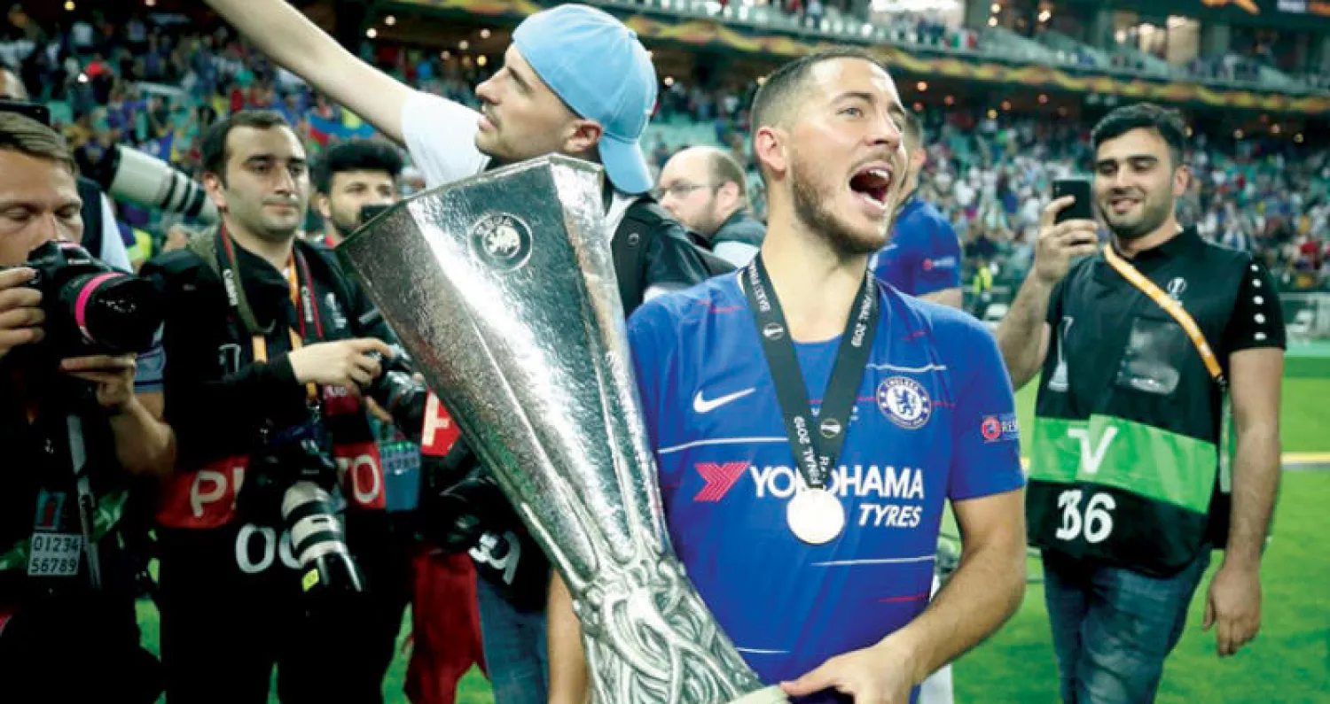 هازارد ولقب الدوري الأوروبي والبطولة الأخيرة مع تشيلسي