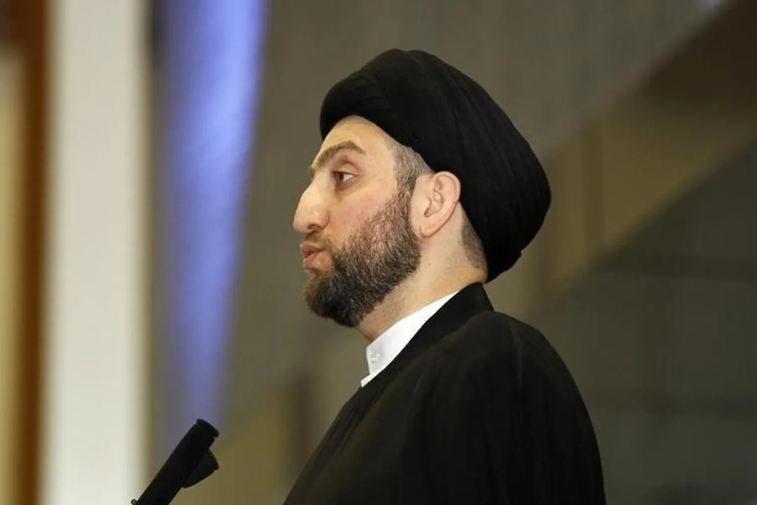 Leader of the Iraqi National Alliance for Reform and Reconstruction Ammar Al-Hakim