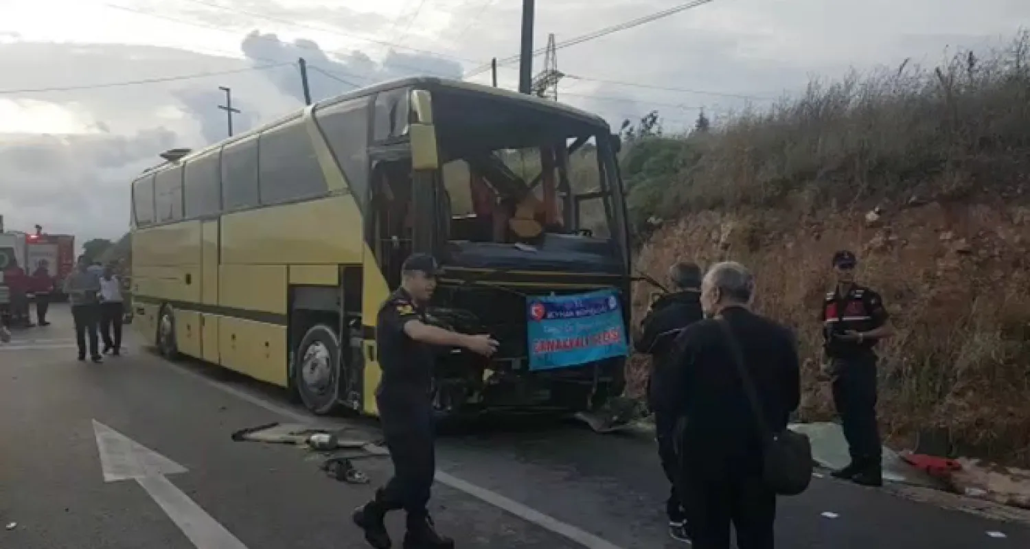 Bandırma'da feci otobüs kazası: 4 ölü 42 yaralı