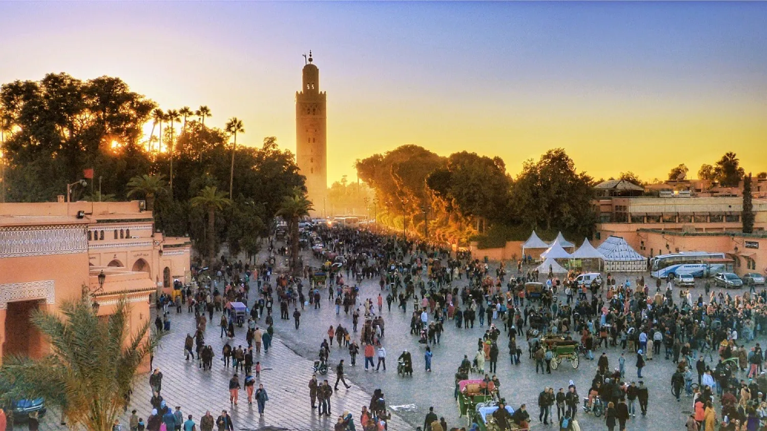 Marrakesh city. (Getty Images)