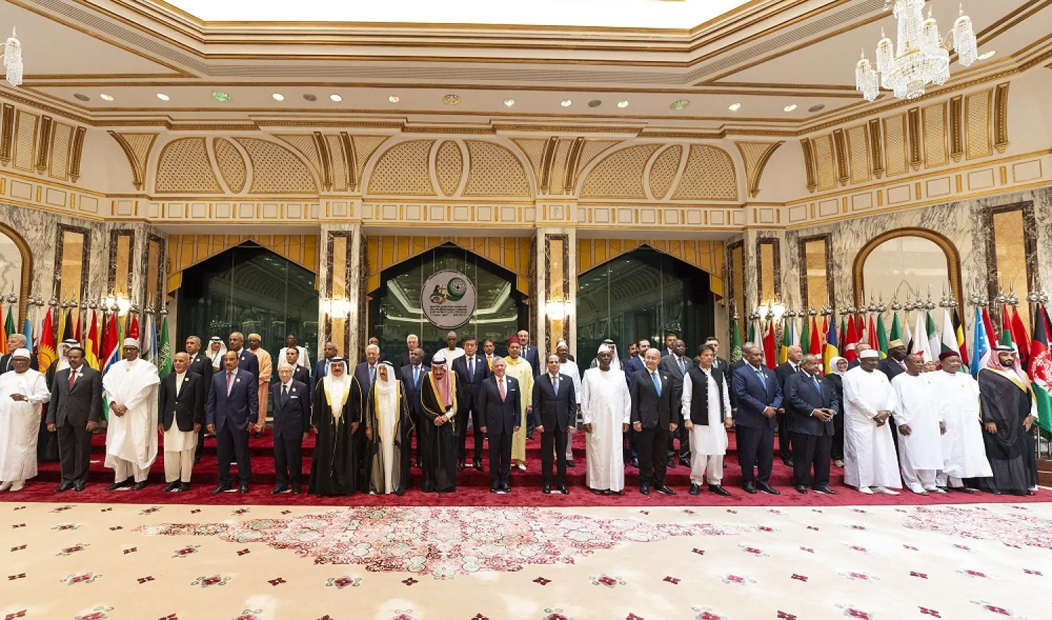 Participants at the Makkah summit last month. (SPA)