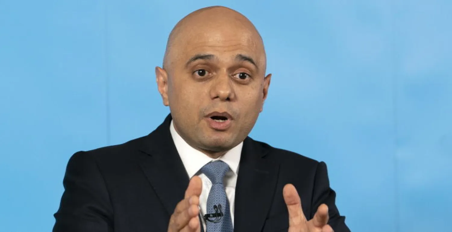 وزير الداخلية البريطاني ساجد جاويد (إ.ب.أ)