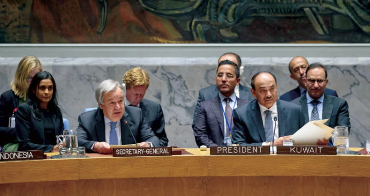 جلسة لمجلس الامن تناقش مبادرة المفقودين ({الامم المتحدة})