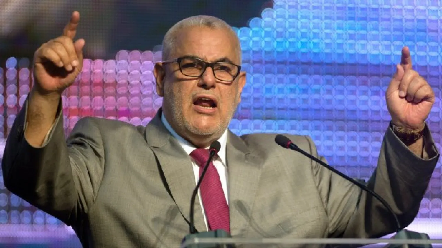 Morocco’s former Prime Minister Abdelilah Benkirane (AFP)
