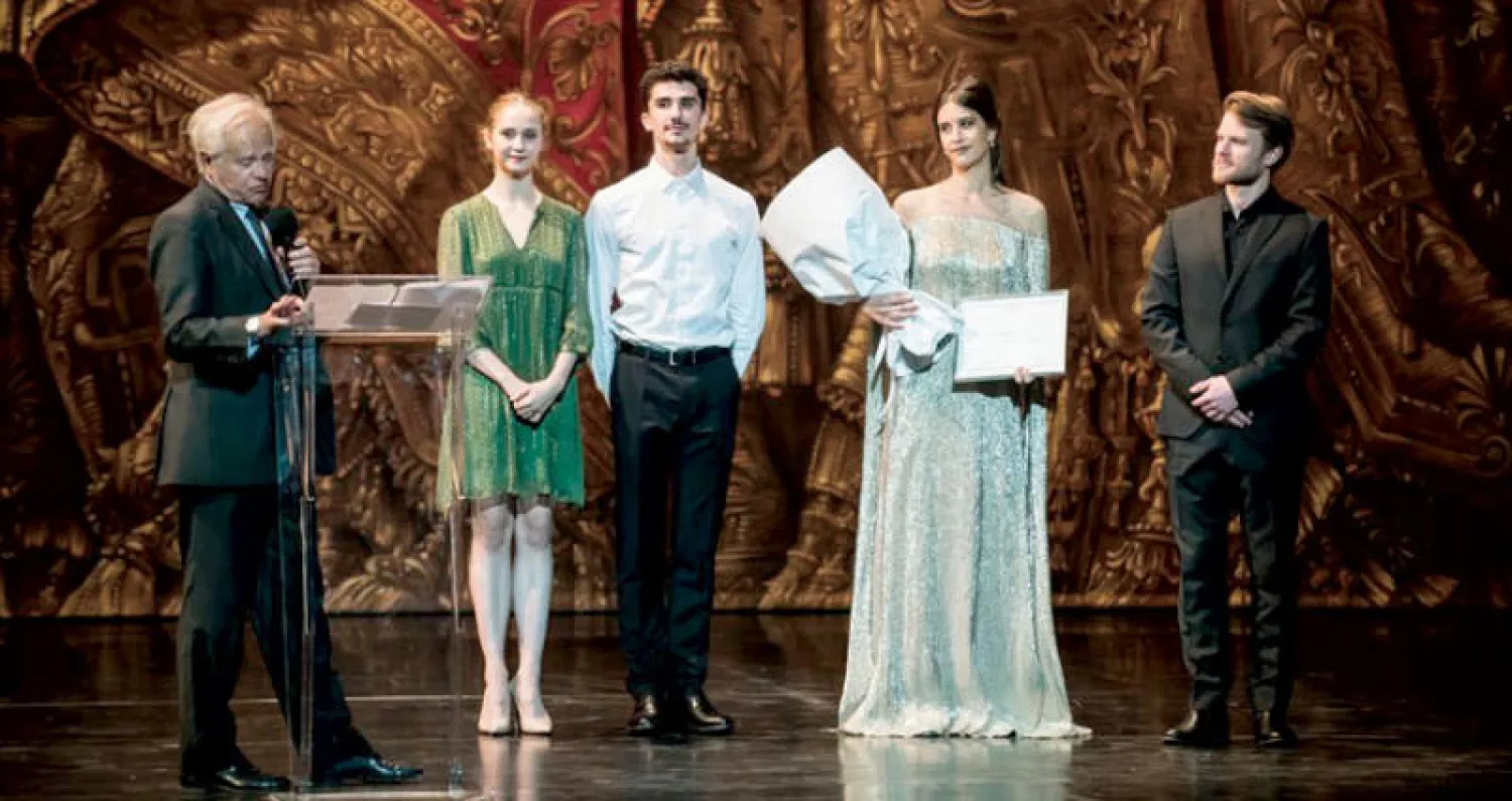 حفل تكريم المصرية فرح الديباني في أوبرا باريس  