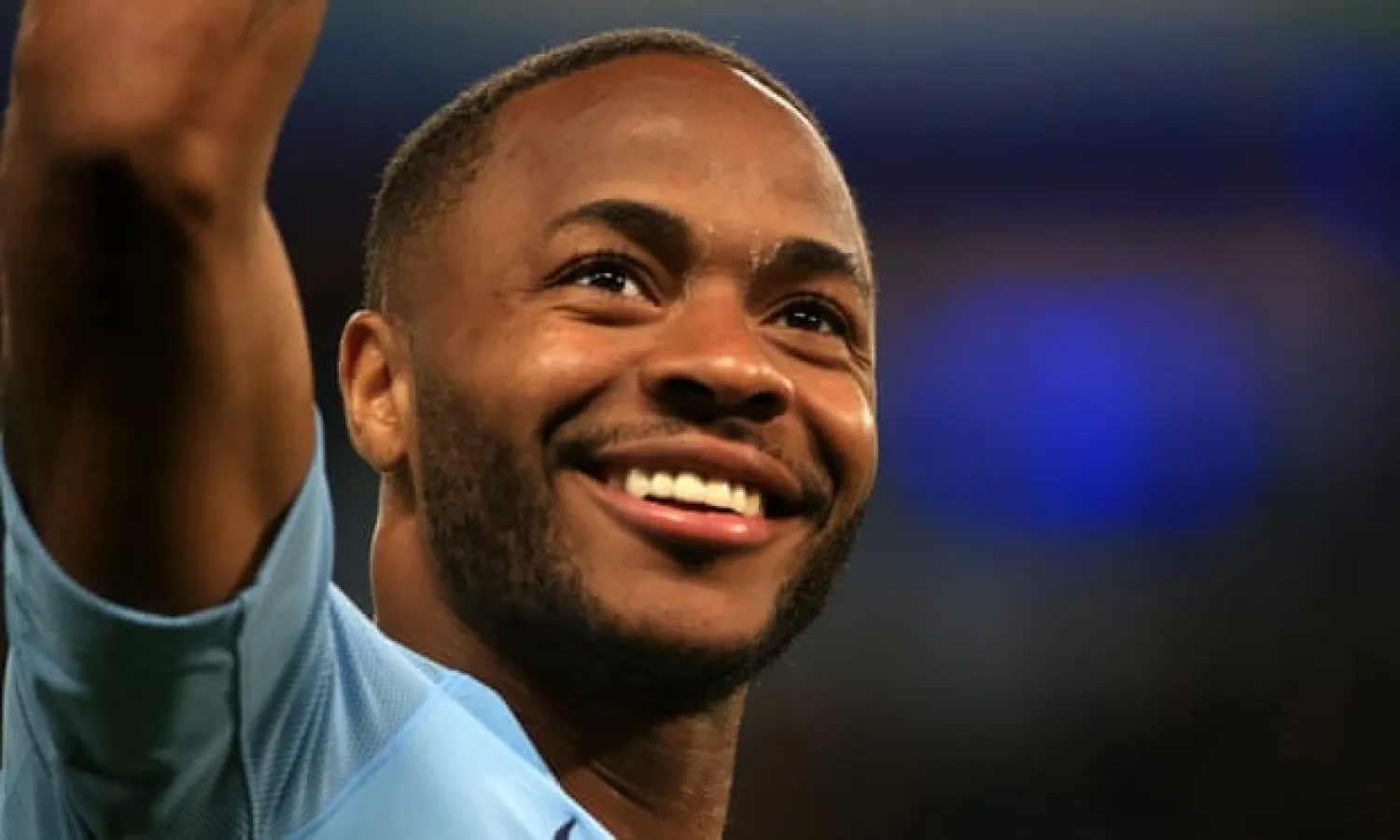  Raheem Sterling has had another fantastic season. Photograph: Tom Flathers/Man City via Getty Images
