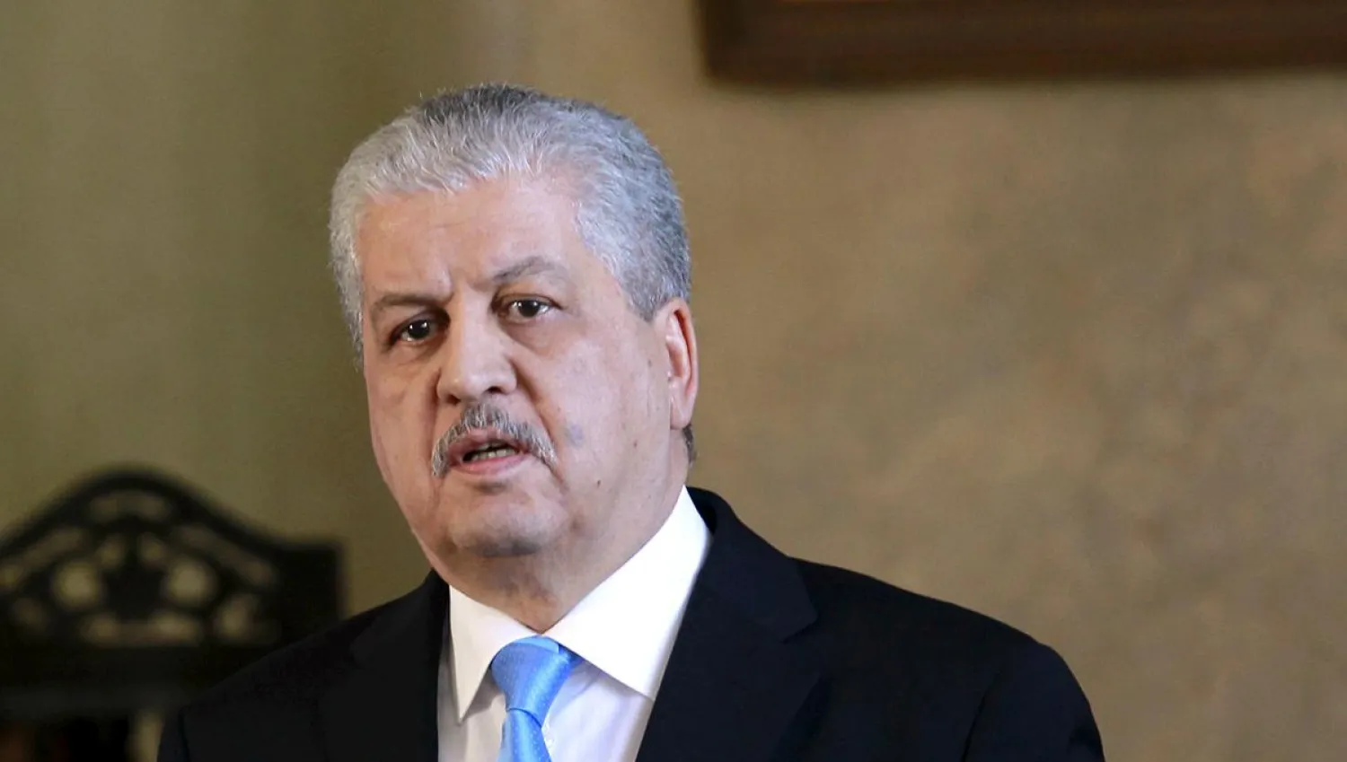 Algerian former Prime Minister Abdelmalek Sellal. (Reuters)