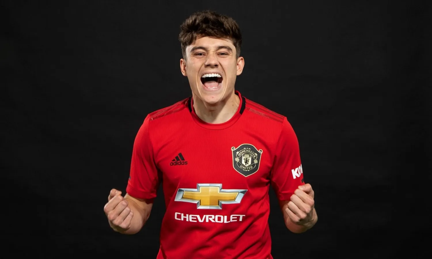 Daniel James has signed a five-year deal with Manchester United. (Manchester United via Getty Images)