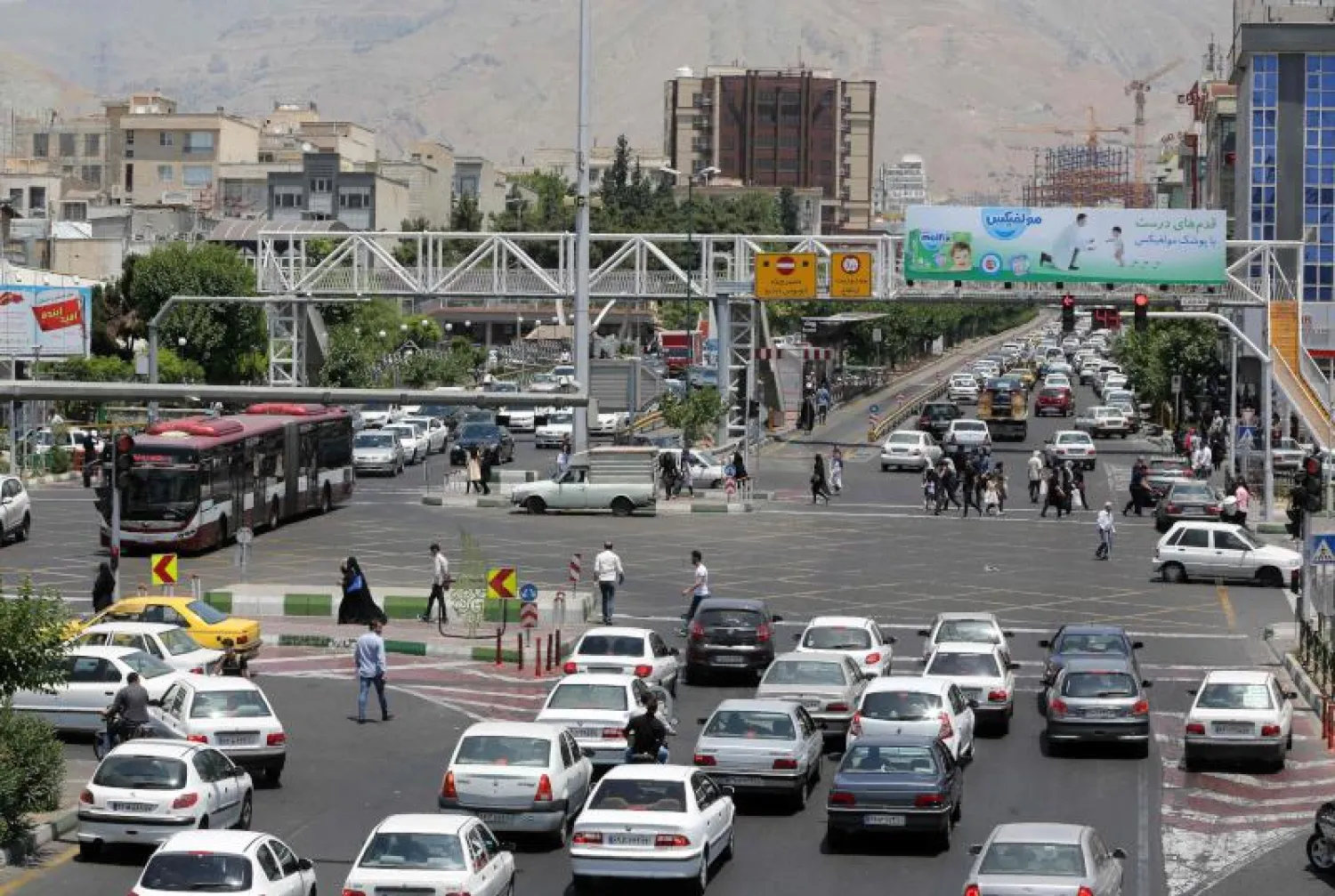 العاصمة الإيرانية طهران (أ. ف. ب)