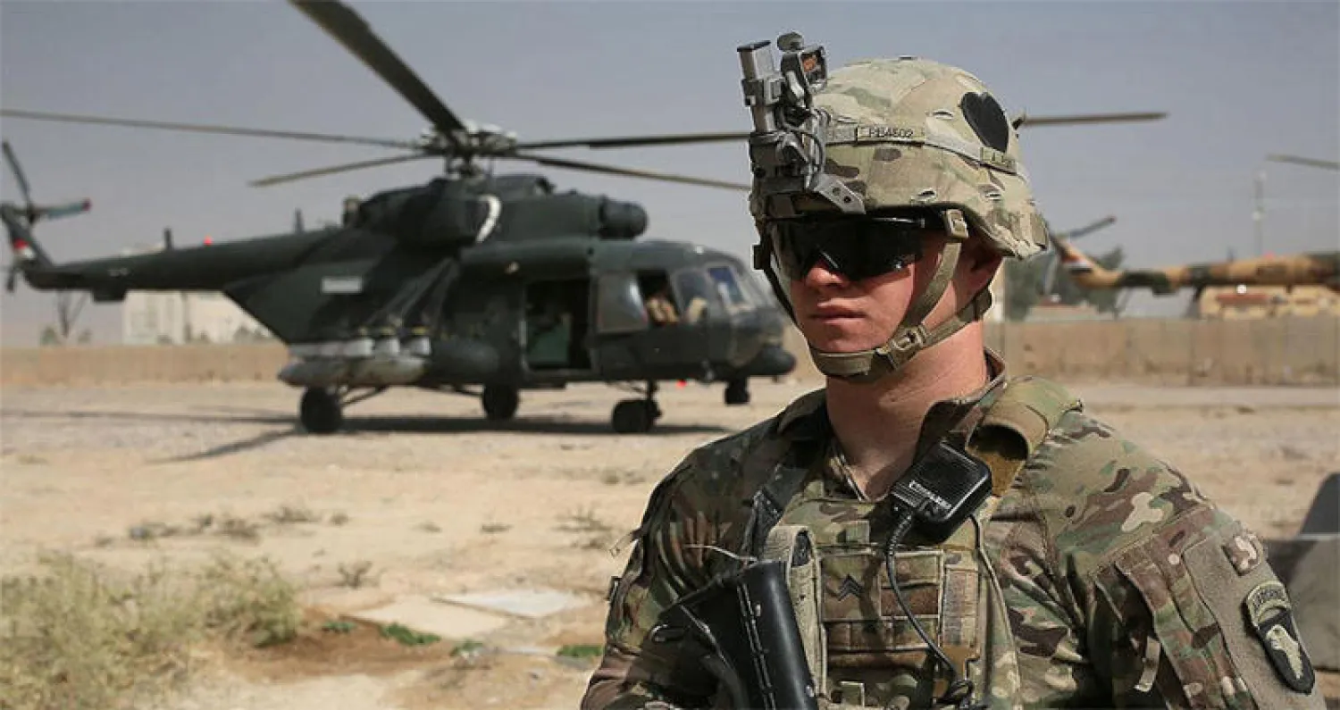 قصف قاعدة أميركية في بغداد