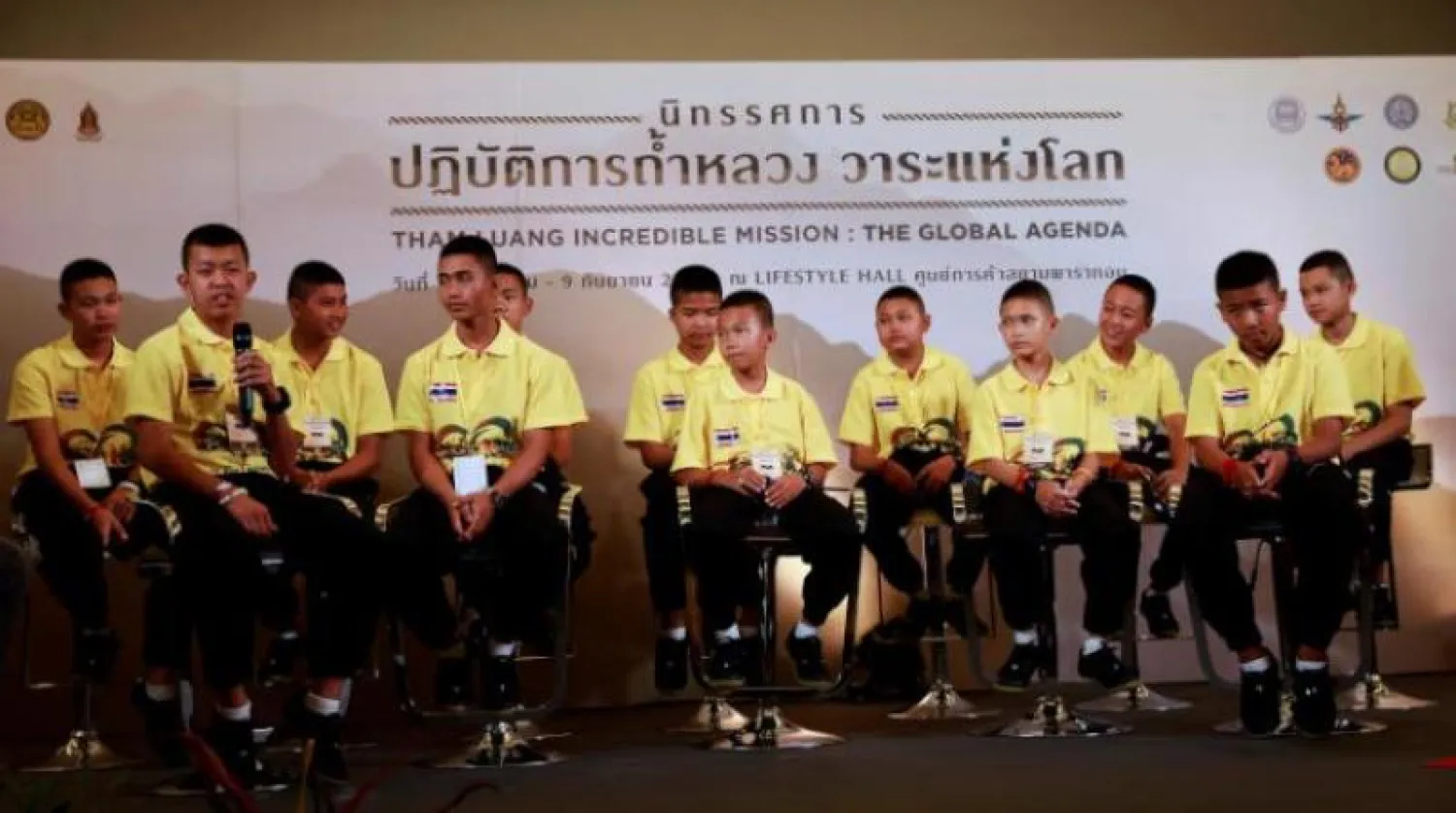 فتية الكهف التايلاندي (أرشيف-رويترز)