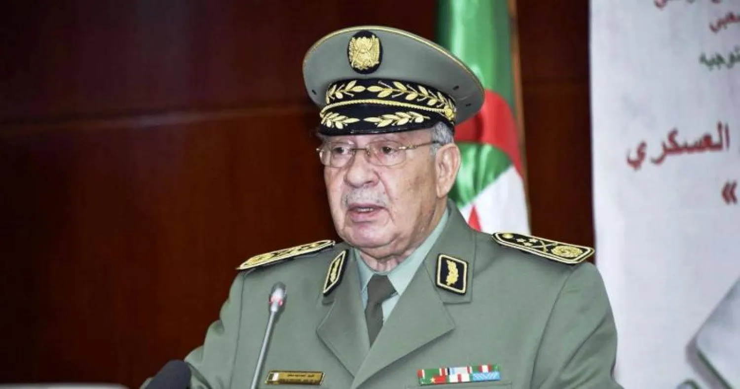 قائد الجيش الجزائري الفريق أحمد قايد صالح (أرشيف)