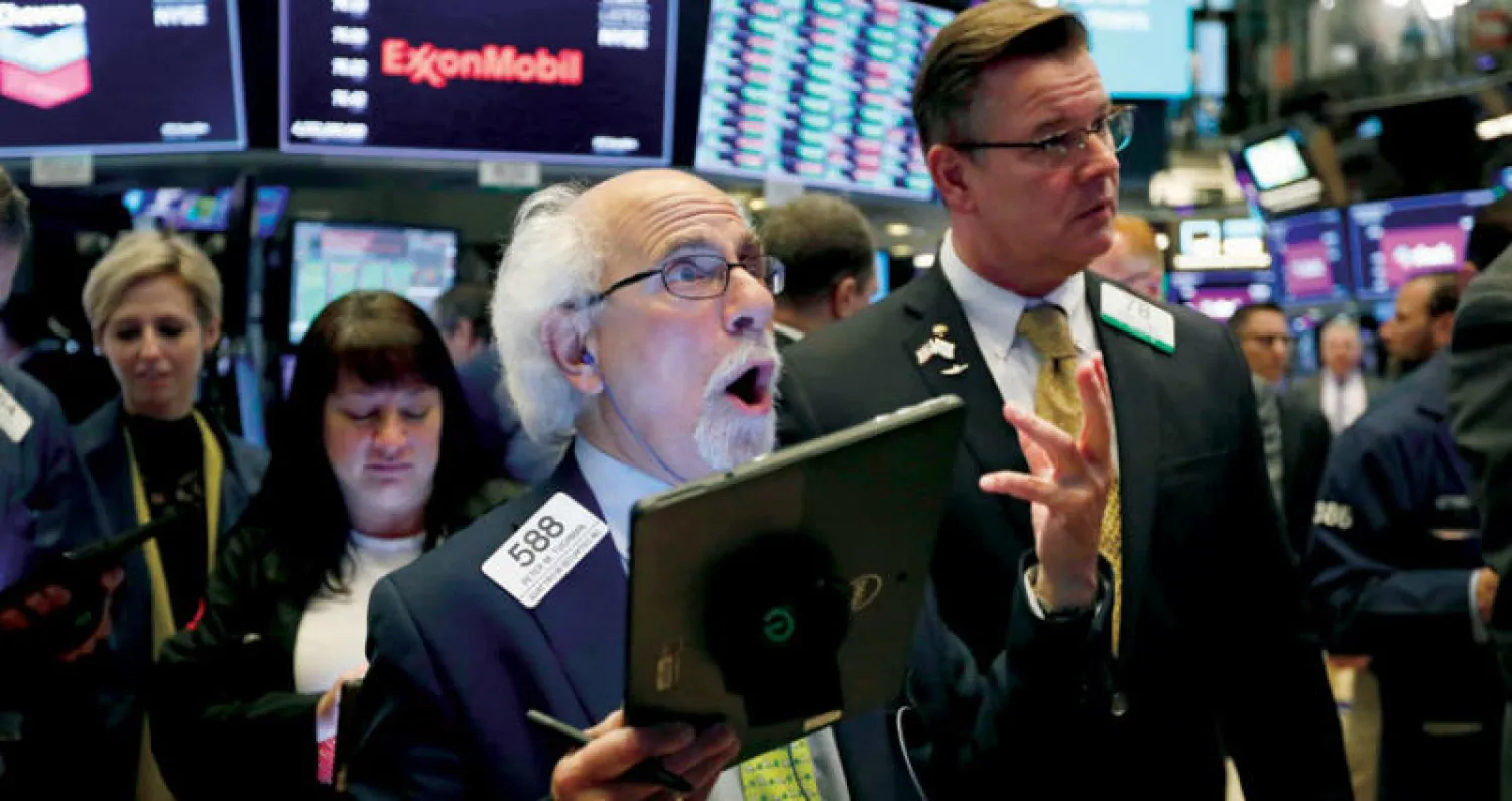 سجل ستاندرد آند بورز 500 مستوى قياسيا مرتفعا خلال تعاملات أمس بعد فتح السوق مباشرة (أ.ب)